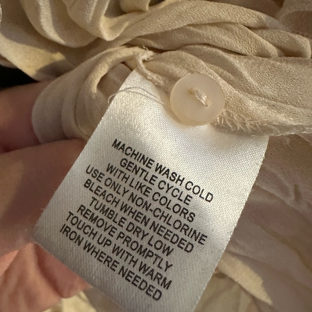 Vintage Ruffle Blouse - Picture 3 of 7